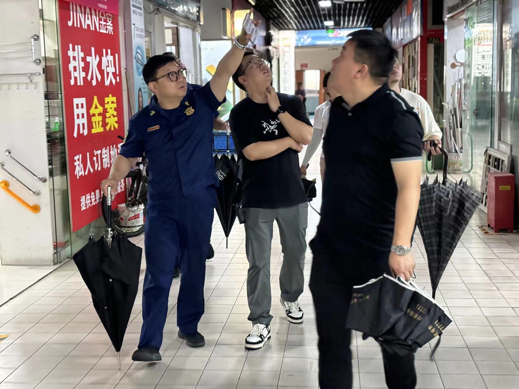 拱墅区消防大队走访查抄了j9国际站备用市场