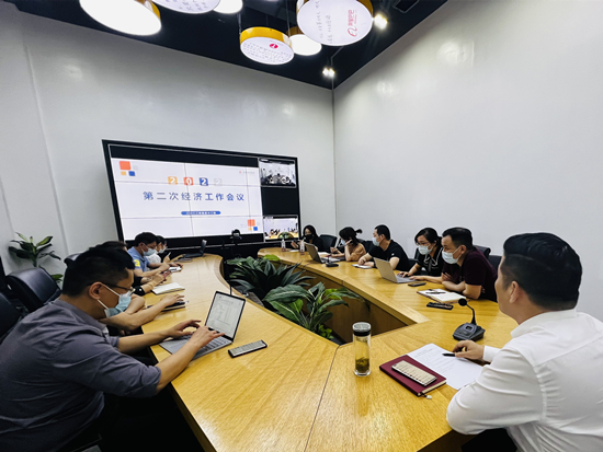 j9国际站备用文创集团召开第二次经济工作会议