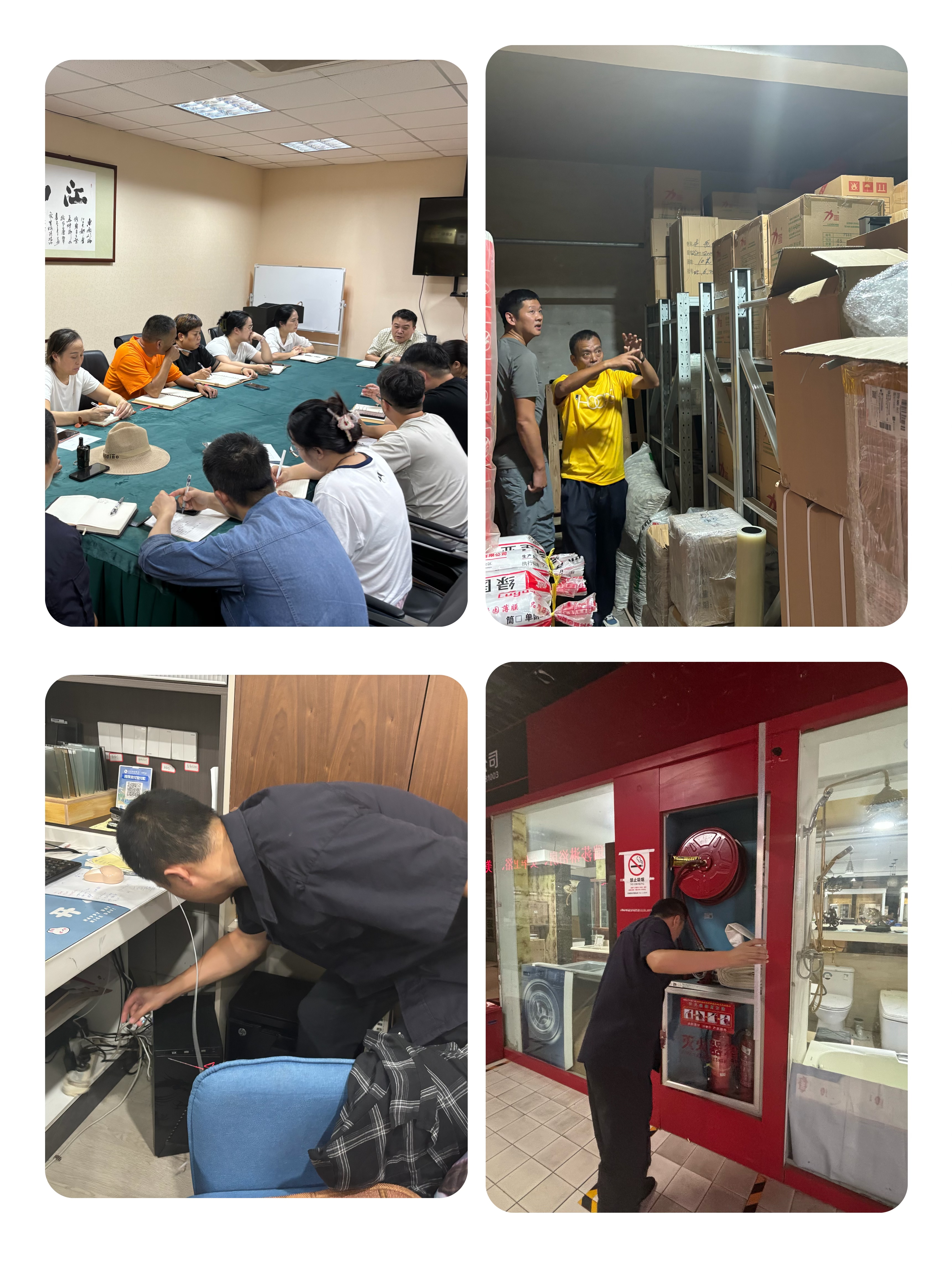 发展节前消防查抄，筑牢消防安全防线