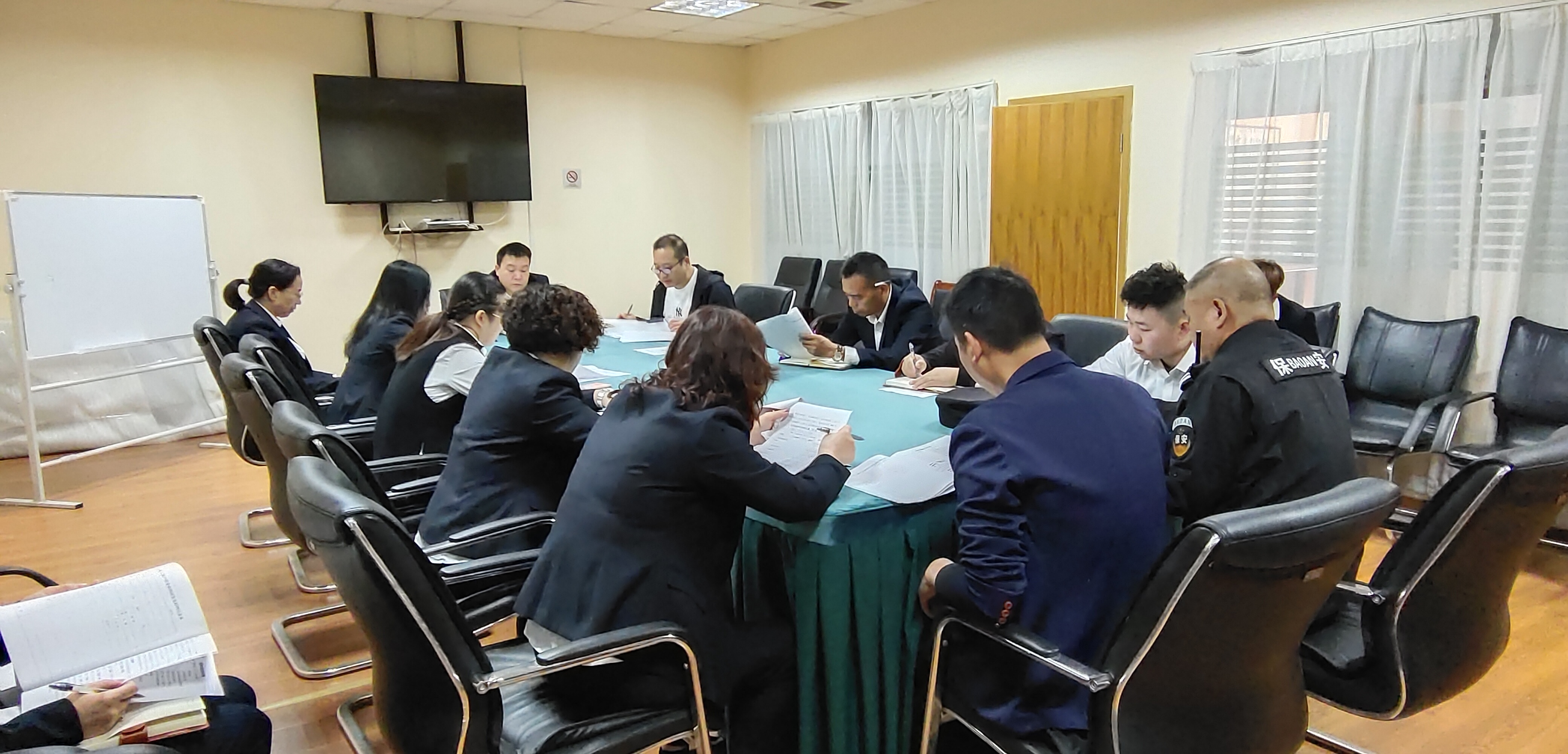 j9国际站备用市场召开2020年安全消防宣传月筹备会议