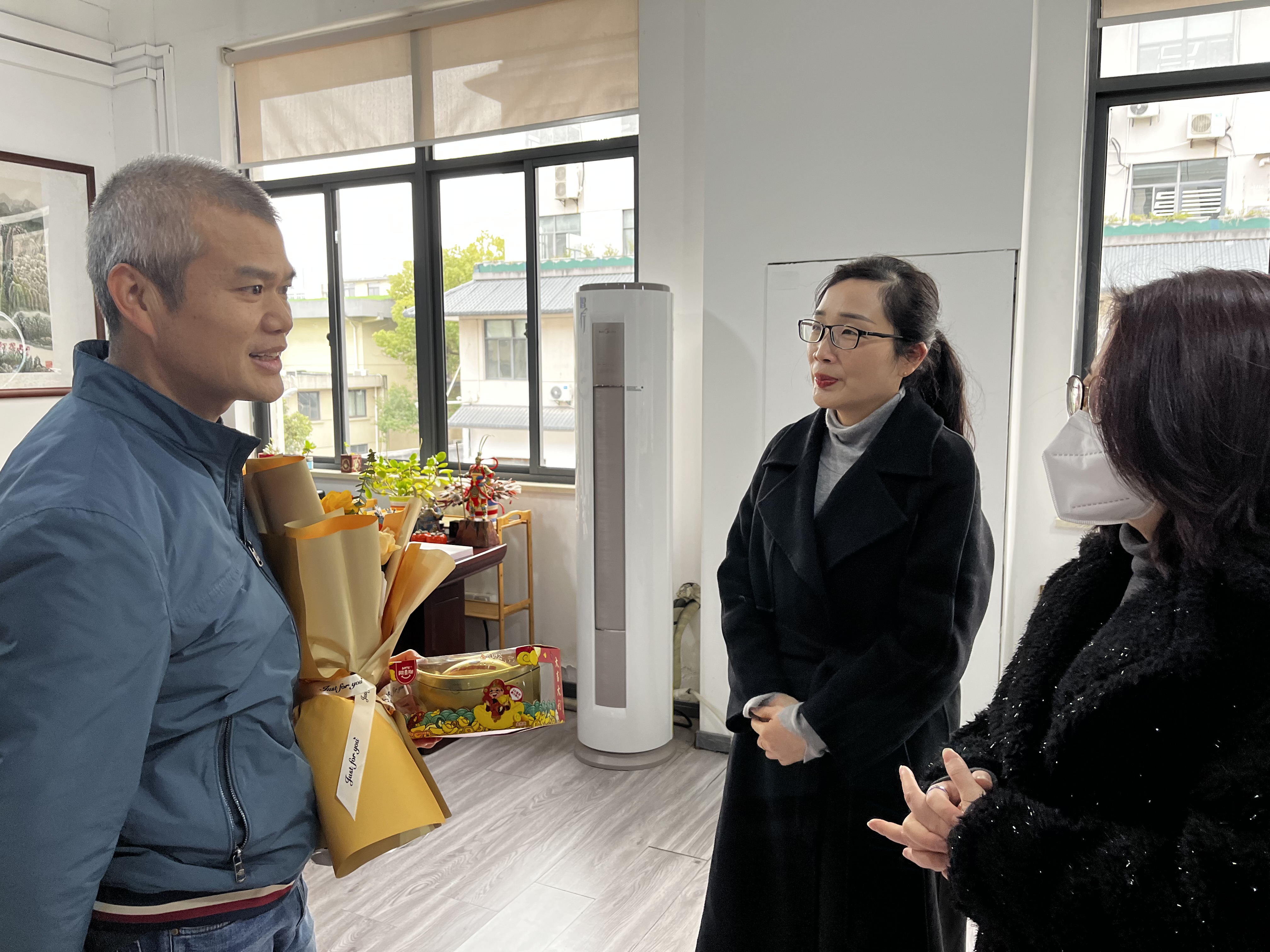 问需访企业、促膝话发展——j9国际站备用文创集团发展新春企业走访活动