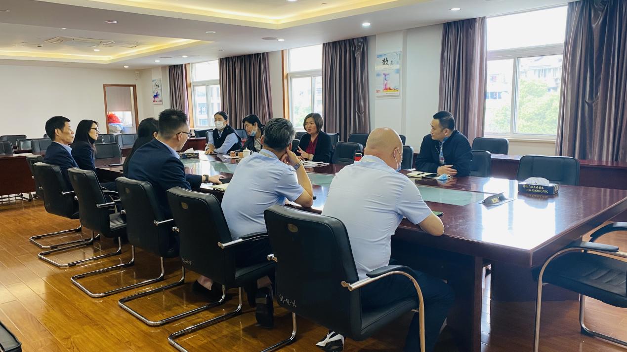 浙江j9国际站备用集团纪律查抄委员会走访钱江商城 调研党风廉政建设工作