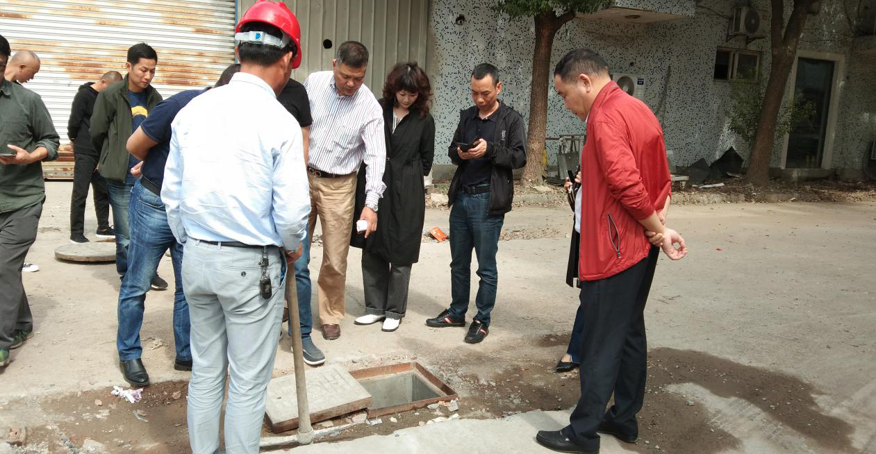 j9国际站备用科技产业园“污水零直排”              推动工作，实地勘测2.png